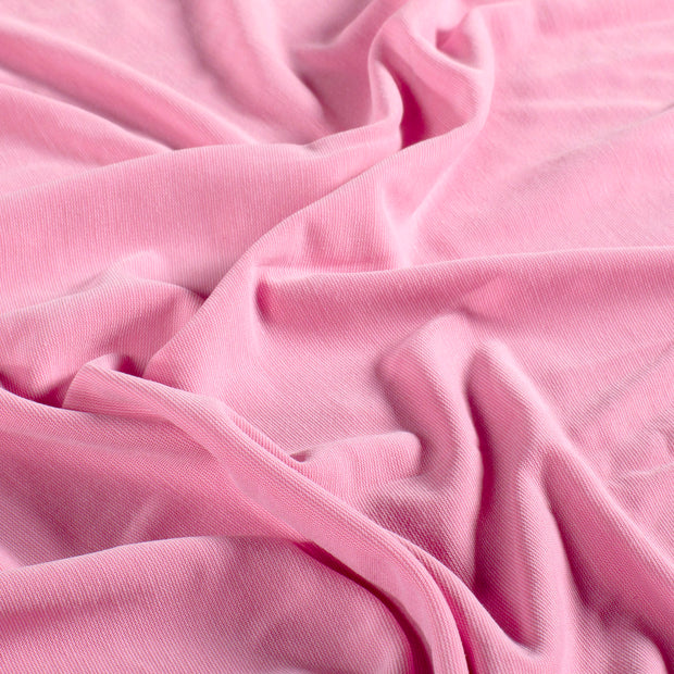 Jersey fabric Unicolour Pink