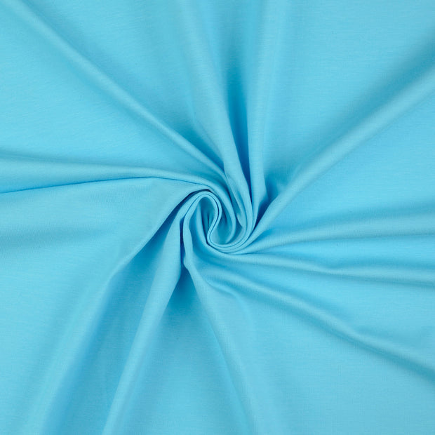 Cotton Jersey fabric Turquoise 
