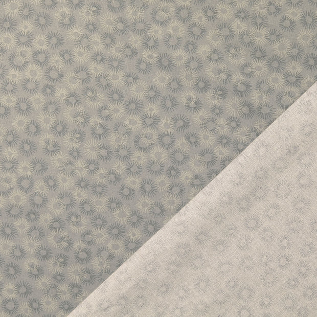 Cotton Poplin fabric Grey 