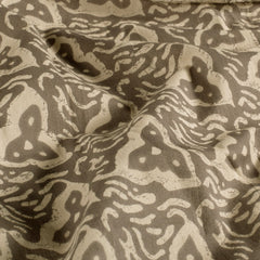 Voile bedrukt Abstract Grijs