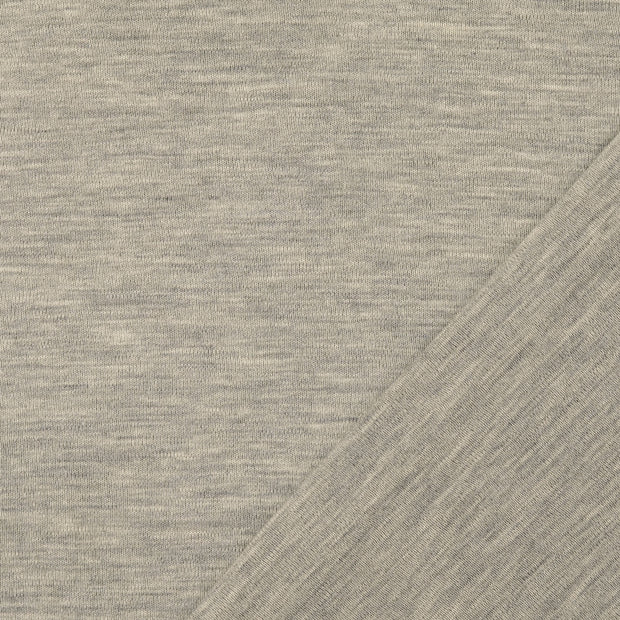 Wol Boucle stof Grijs garengeverfd 