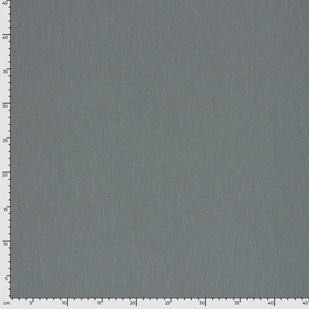 Leinen-Optik fabrik Uni Blau