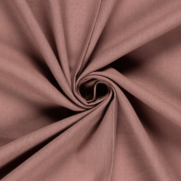 Woven Viscose Linen fabric Unicolour Pink