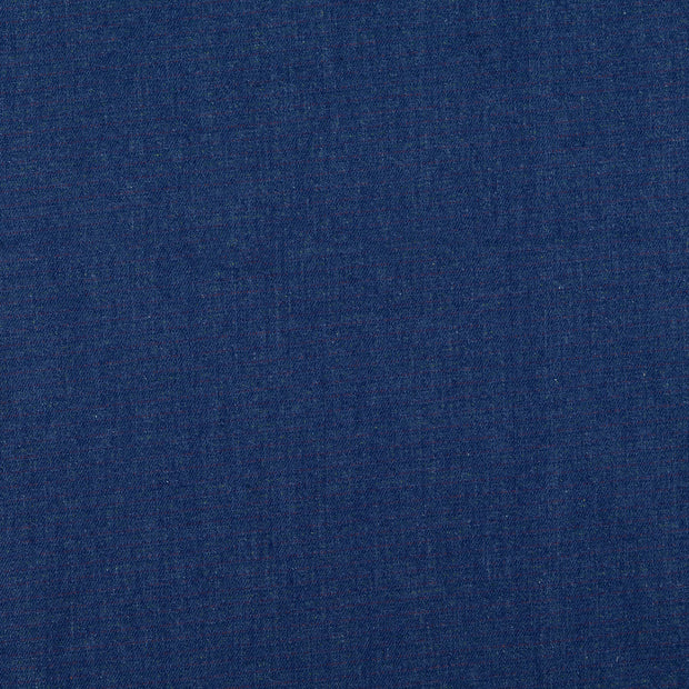 Denim fabric Checks Indigo