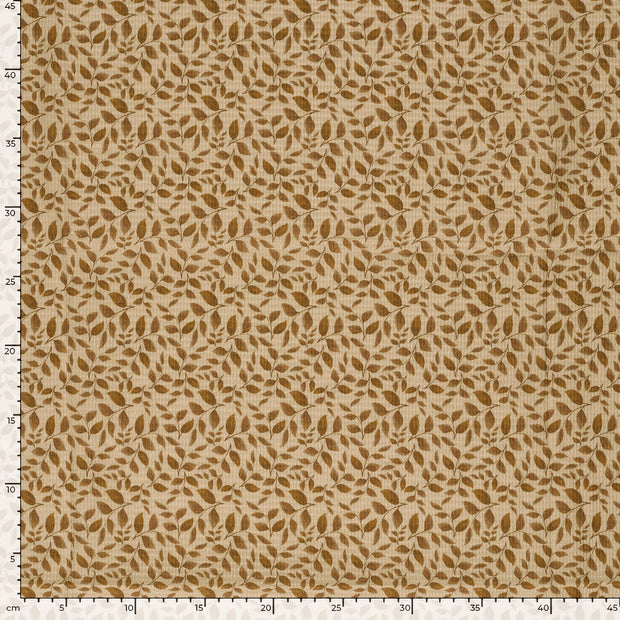 Waffle piqué fabric Oker