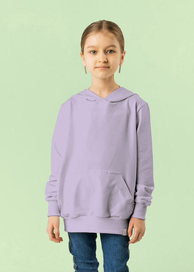French Terry stof Effen Lavendel