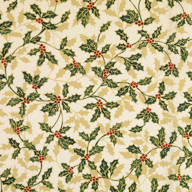  fabric Christmas Off White
