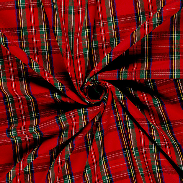 Gabardina tela Rojo 