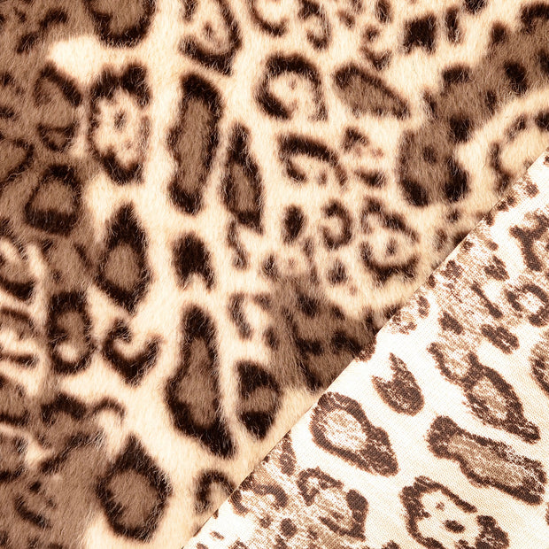 Fake Fur fabric Brown 