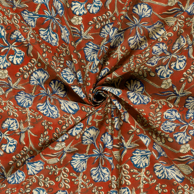 Voile fabric Red 