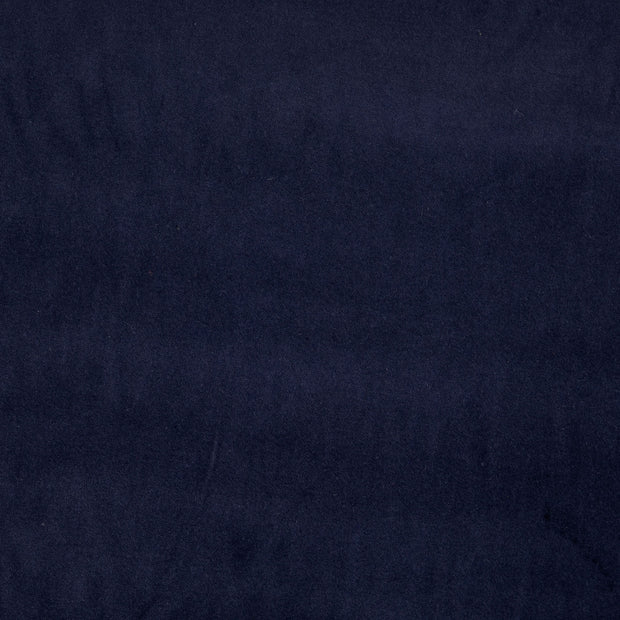Tela de terciopelo tela Unicolor Azul marino