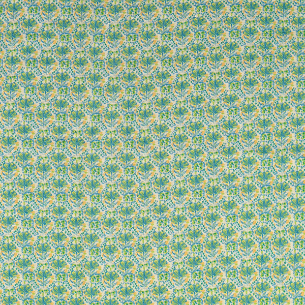  fabric Flowers Green