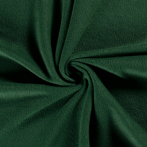 Polar Fleece tela Unicolor Verde oscuro