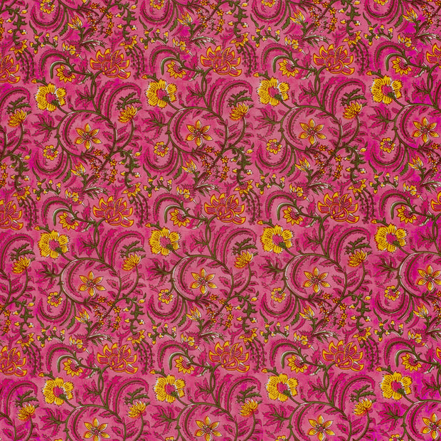 Voile fabric Old Pink 