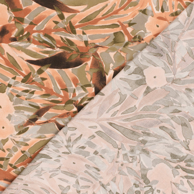 Viscosa Twill tela Abstracto estampado 