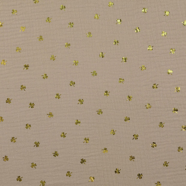 Muslin fabric Beige