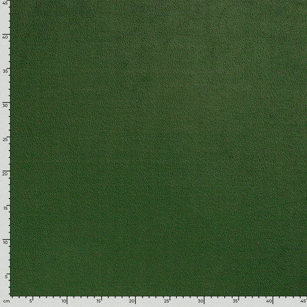 Polar Fleece fabric Unicolour Olive Green