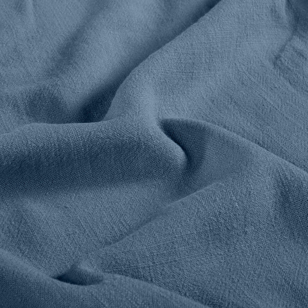 Woven Viscose Linen fabric Unicolour Indigo