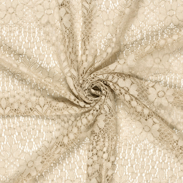 Spitze fabrik Beige 