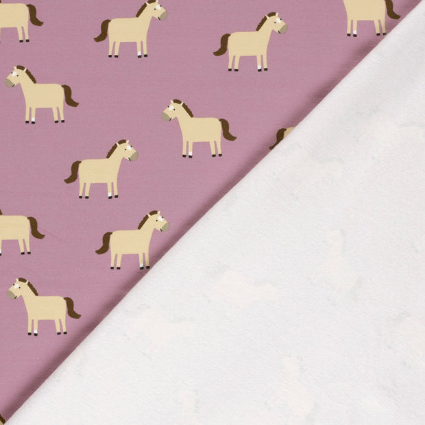  fabric Horses printed 