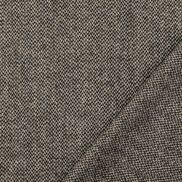 Tweed stof Zwart 