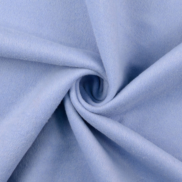 Wool Boucle fabric Sky Blue 