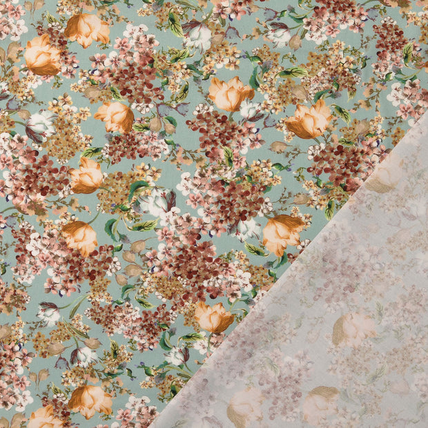 Cotton Poplin fabric Mint 