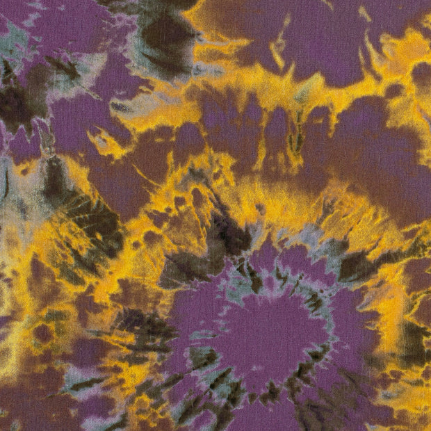 Borken Crepe fabrik Abstrakt Violett