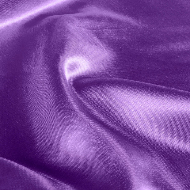 Satén tela Unicolor Magenta