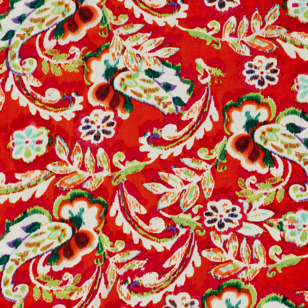 Polyester Bubble tela Rojo oscuro suave 