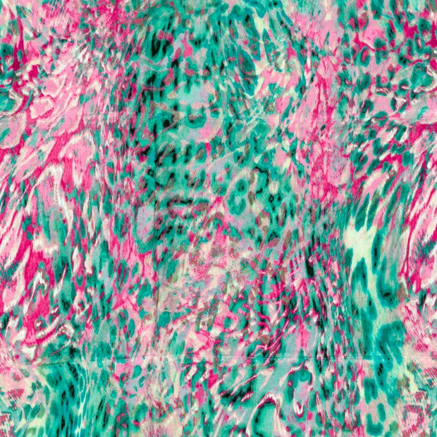 Satin Velvet tela Fucsia 