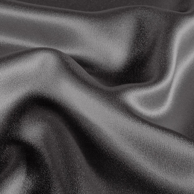 Satin Velvet fabric Unicolour Dark Grey