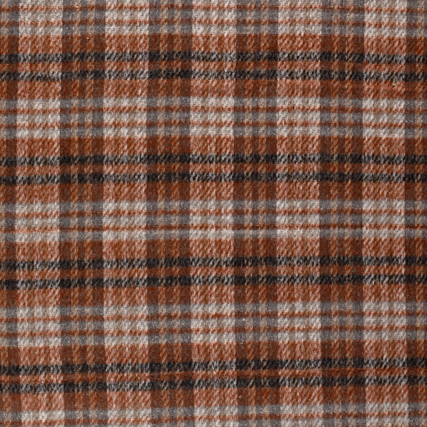 Jacquard tissu Brique texturé 