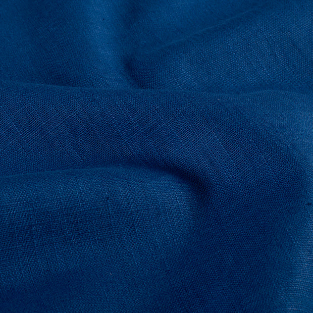 Linen fabric Unicolour Cobalt