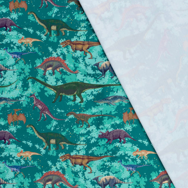 Swimwear Jersey UPF50 Recycled tissu dinosaures imprimé numérique 