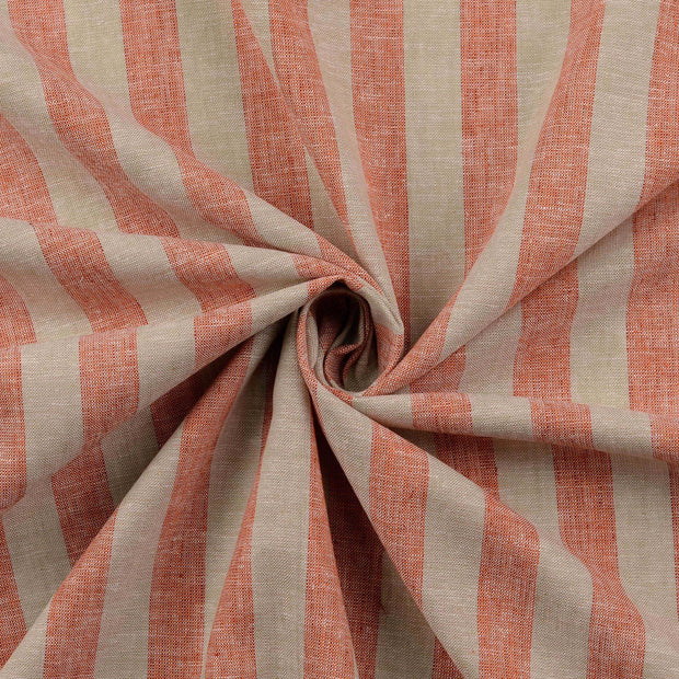 Linen fabric Orange 
