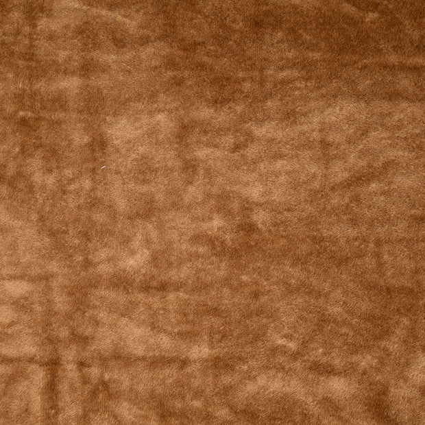 Alphen Fleece fabric Brown 