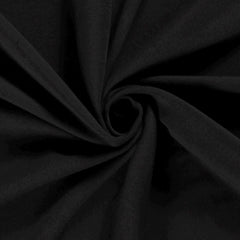 Gabardine Unicolore Noir