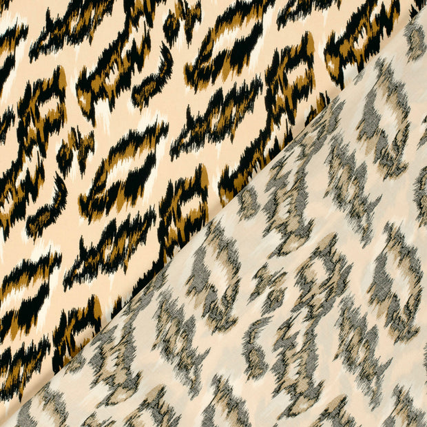 Viscosa Poplin tela Abstracto estampado 