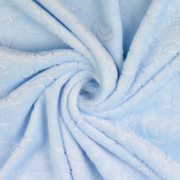 Fleece fabric Sky Blue 