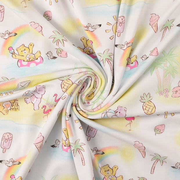 Jersey tissu Blanc 