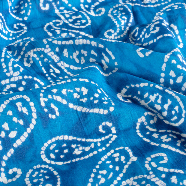Voile fabrik Abstrakt Aqua