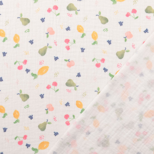 Muslin fabric Multicolor digital printed 