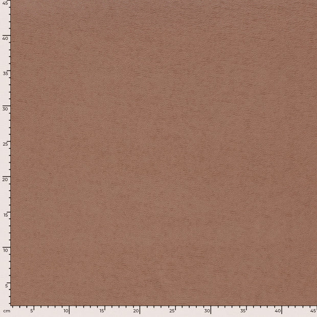 Terry Crepe fabric Unicolour Camel