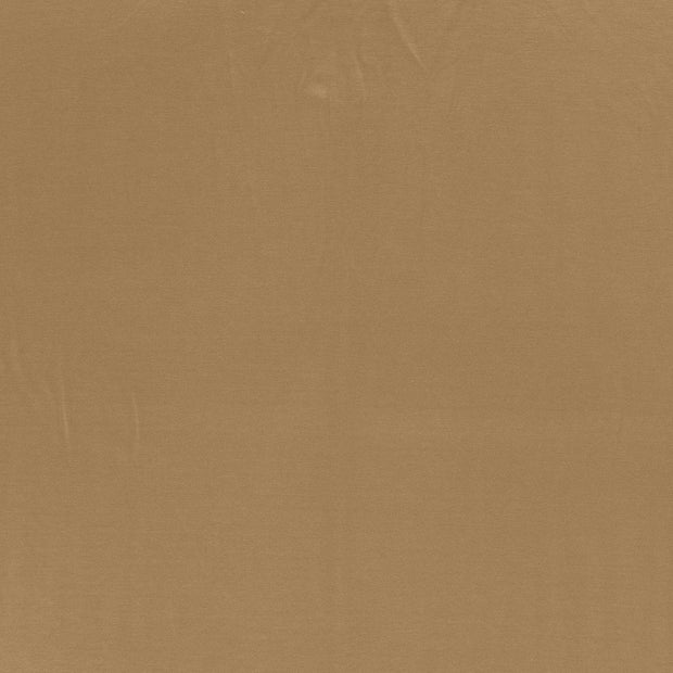 Piqué stof Camel mat 