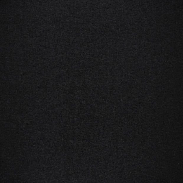 Felt 3mm fabric Black matte 