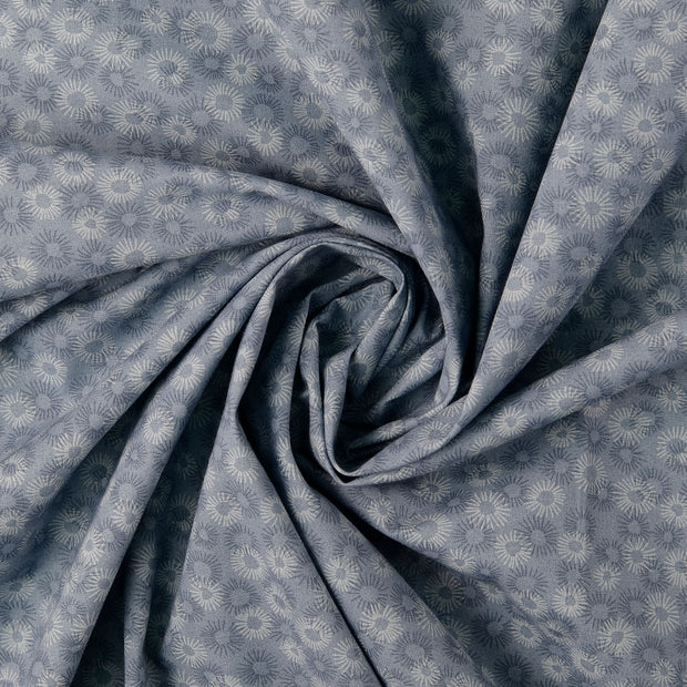 Cotton Poplin fabric Light Blue 
