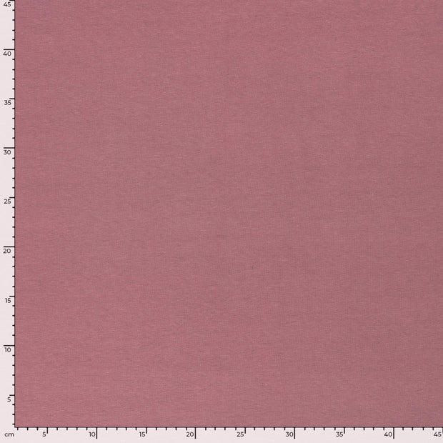 Katoen Jersey GOTS stof Effen Mauve