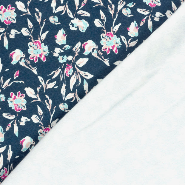 Jogging tissu fleurs imprimé numérique 