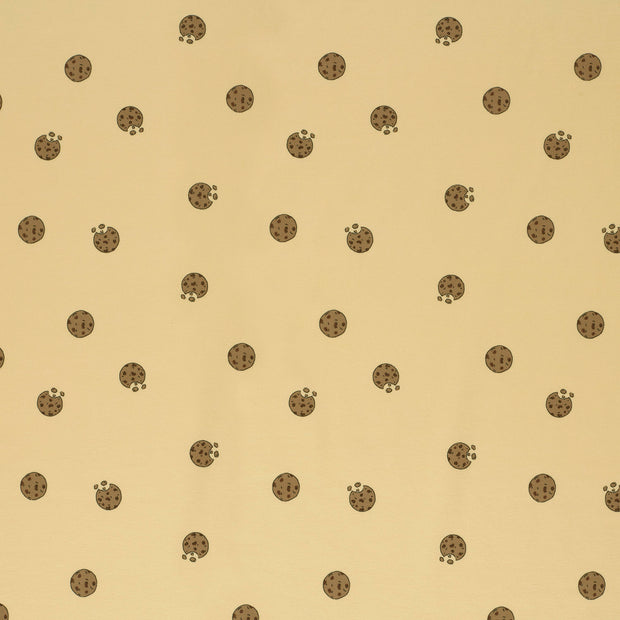 Jersey fabric Beige soft 